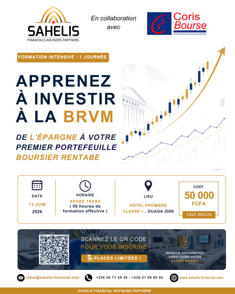 Investir à la BRVM : comment passer de l’épargne passive à un portefeuille structuré ?